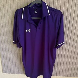 Under Armour Men's Polo in Deep Purple